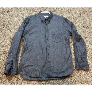 Urban Research Rosso Shirt XL Gray Button Down Collar Long Sleeve Chest